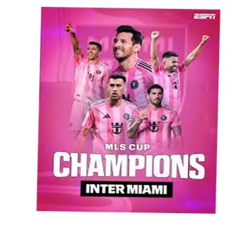 ইন্টার মিয়ামির প্রথম এমএলএস কাপ শিরোপা
